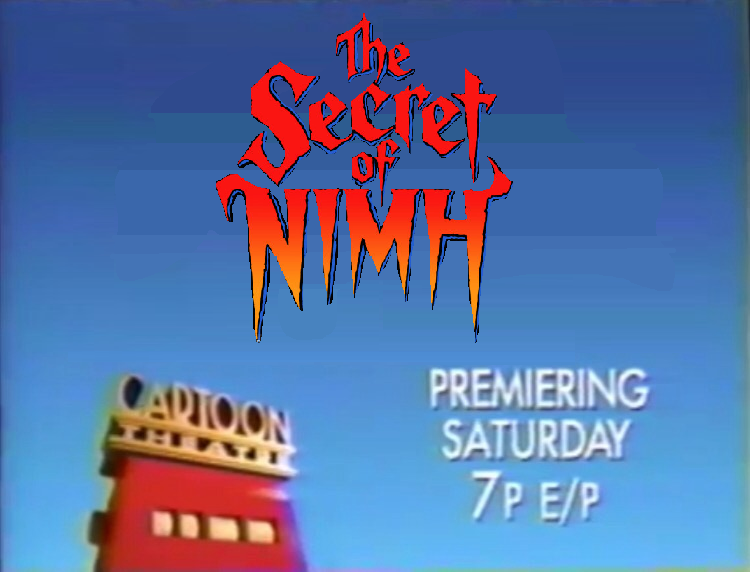 Image - The Secret of NIMH Cartoon Theatre Promo.png | Idea Wiki