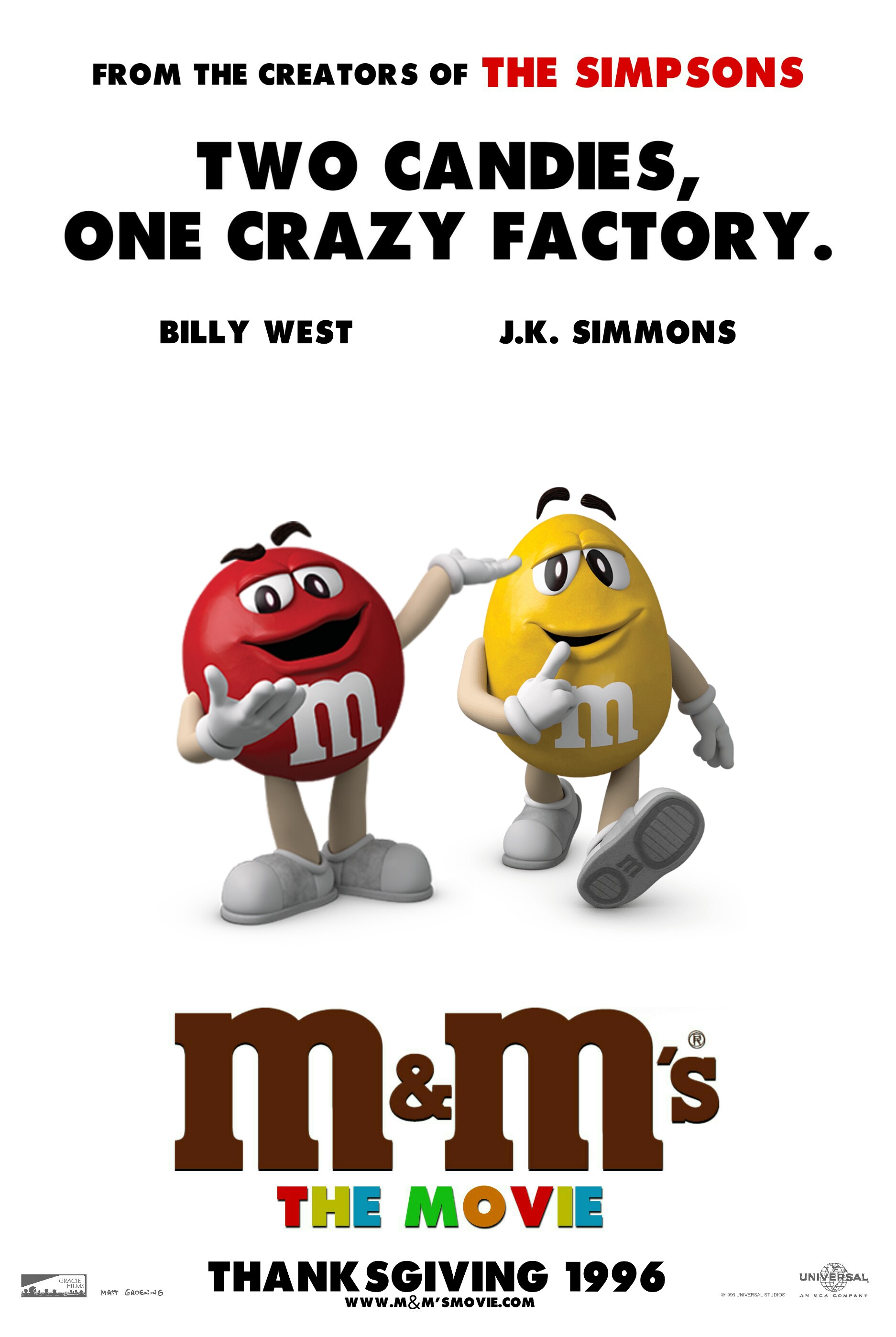 Image - M&M's The Movie (1996) Theatrical Poster 1.jpg | Idea Wiki