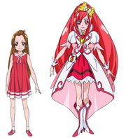 Cynthia Madoka and Cure Ace