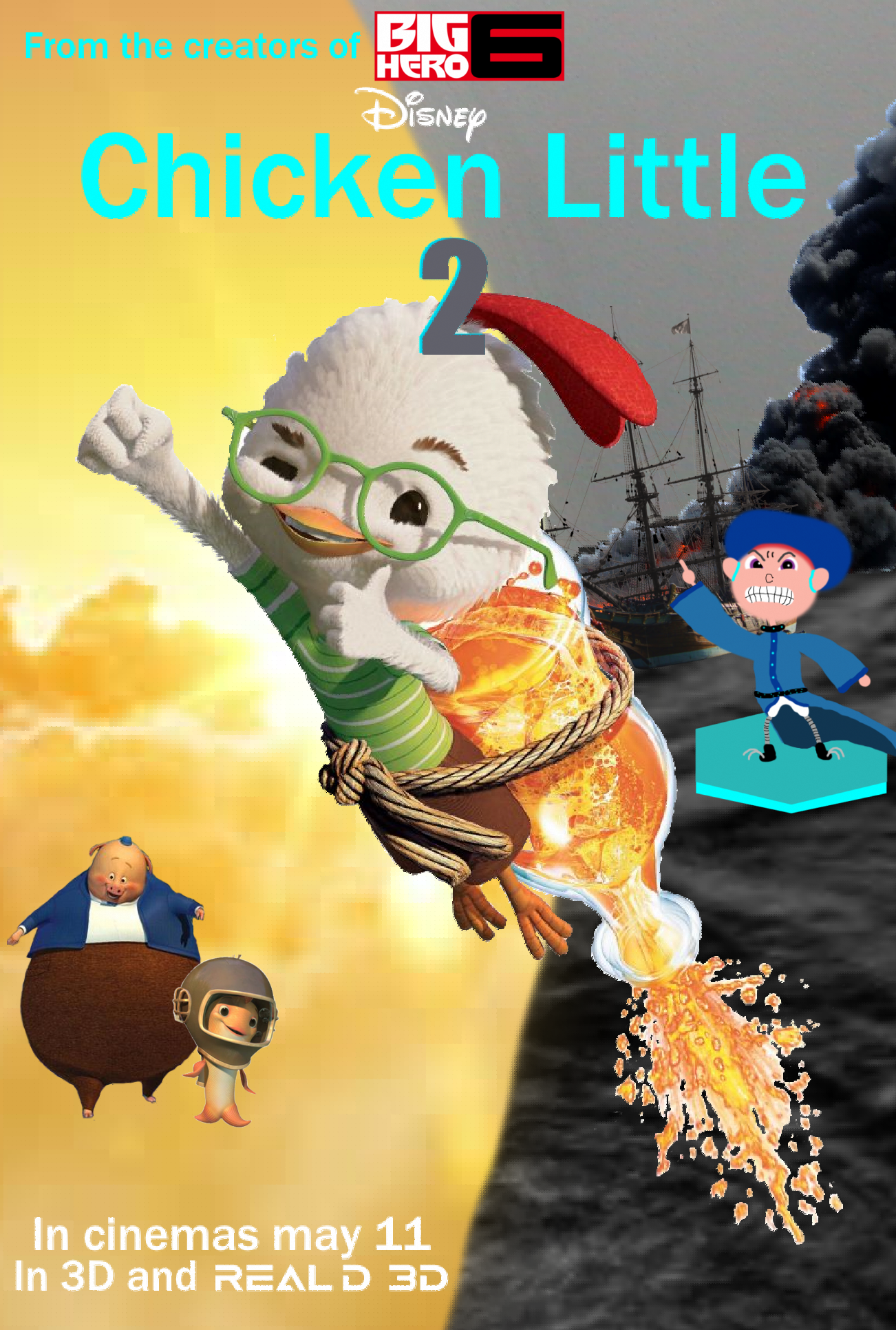 Image Disney's Chicken Little 2 2018 Poster 3 UK.png Idea Wiki