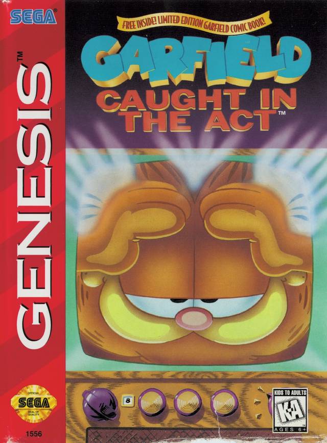 [Análise Retro Game Especial] - Garfield Caugth In The Act - Mega Drive Latest?cb=20161125200246