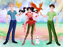 I am the Flower Ace and I'm with Chris and Martin Kratt with the animals