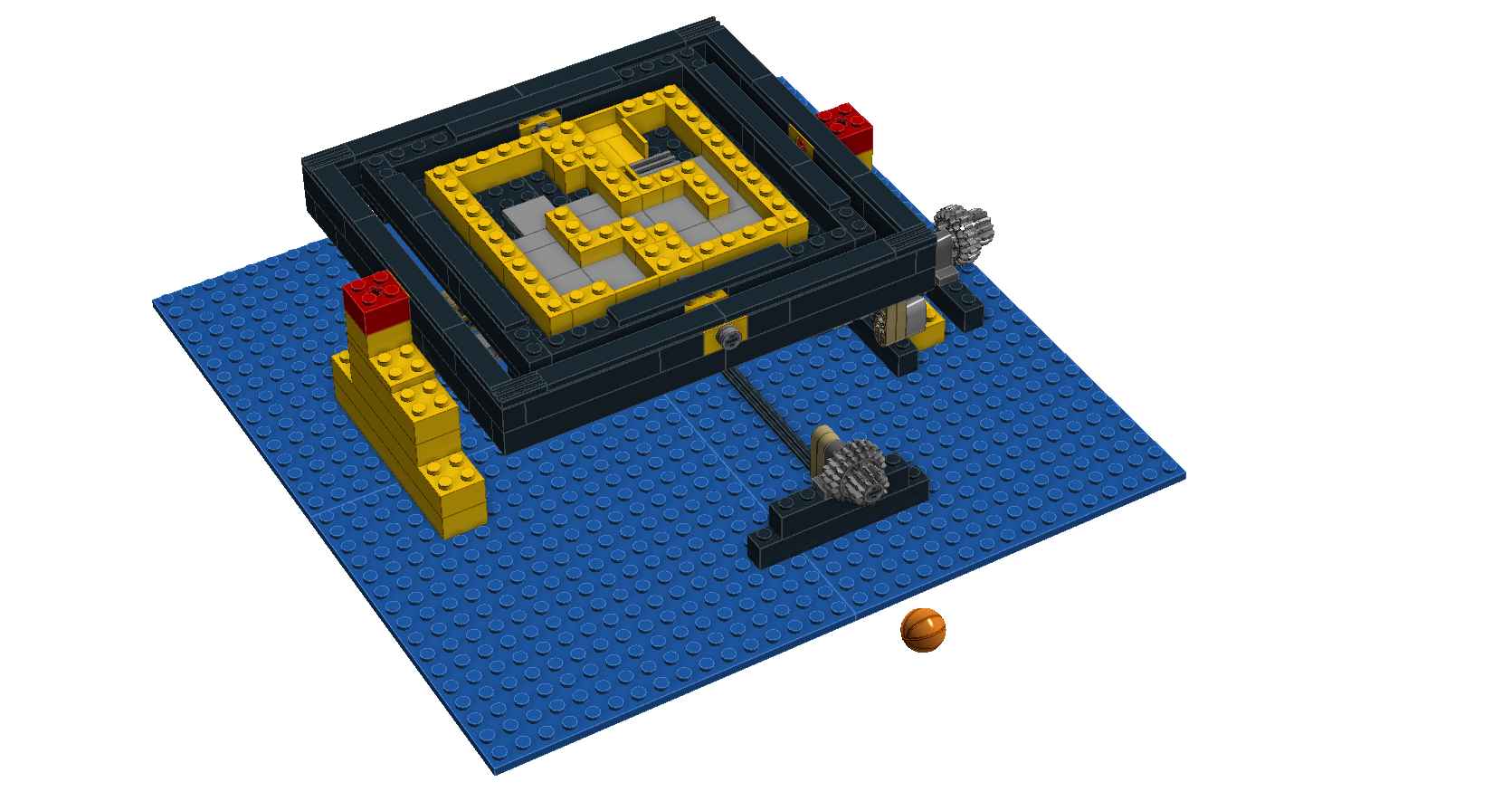 lego marble maze instructions