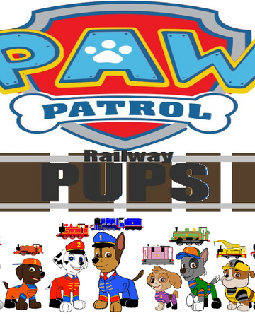 paw patrol railway