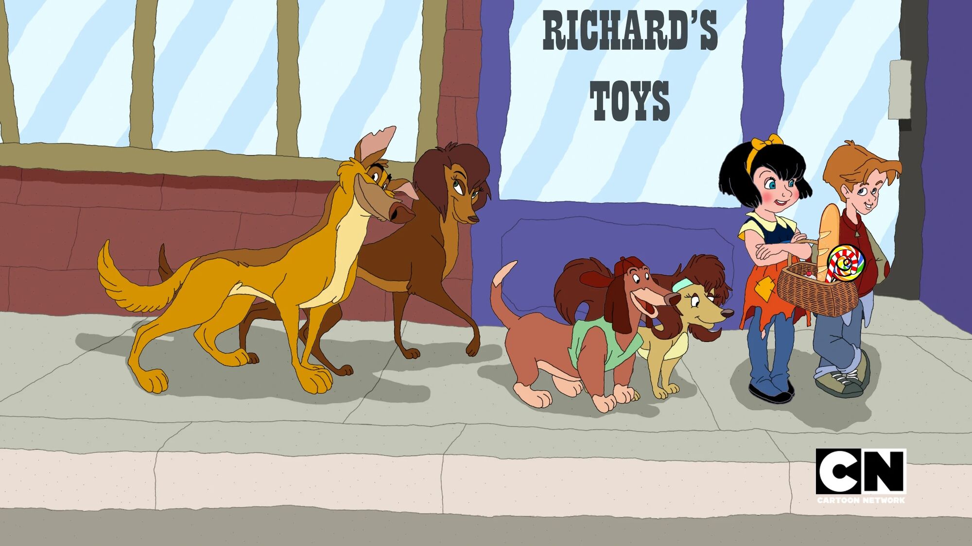All Dogs Go to Heaven: Charlie Barkin and Itchy Itchiford ...