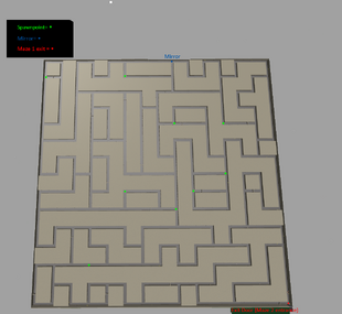 maze identity map fraud mirror exit