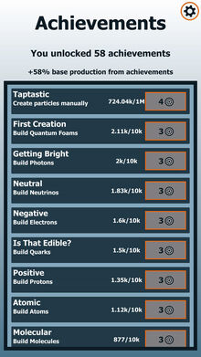 Achievement-screen