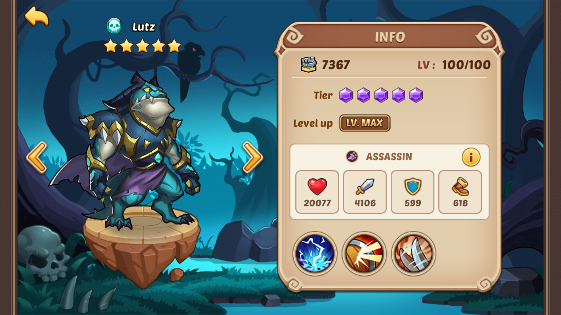 Lutz Idleheroes Wiki Fandom