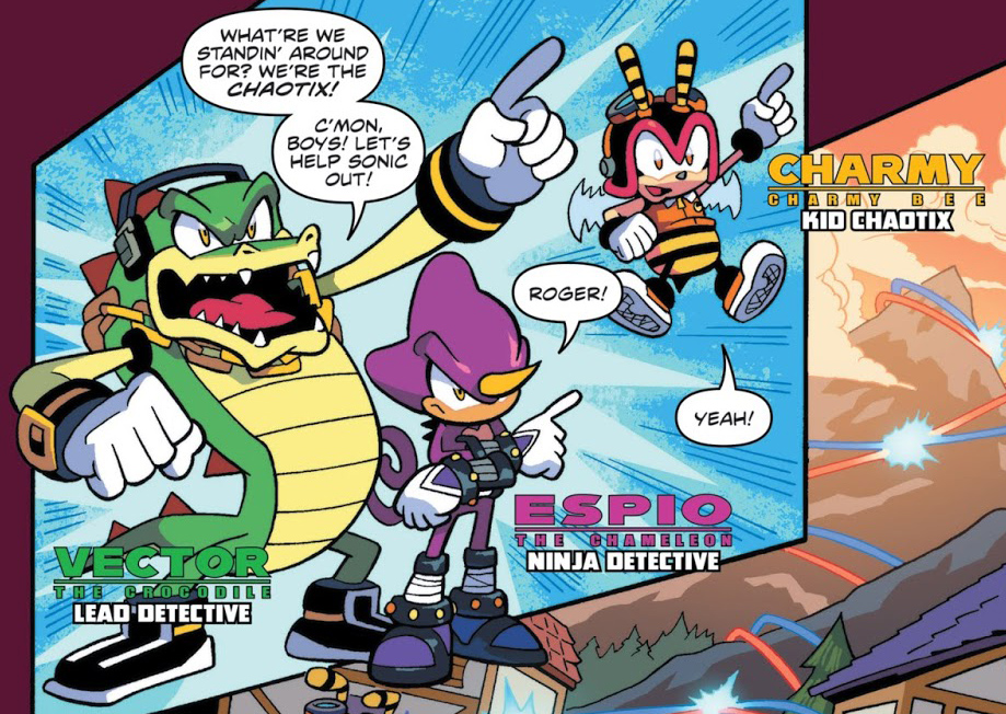 Chaotix Detective Agency | IDW Sonic Hub | Fandom