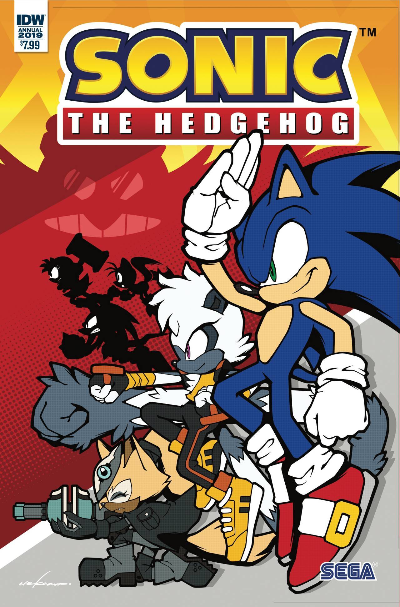 Sonic The Hedgehog Annual 2019 Idw Hub Fandom Powered By Wikia Cover A