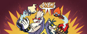 Red and Ivory leave Wispons