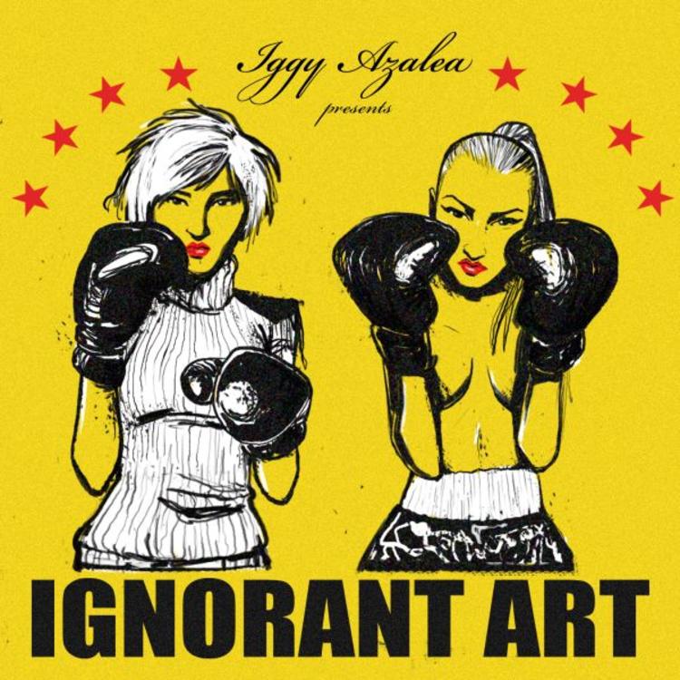 iggy azalea black widow album art