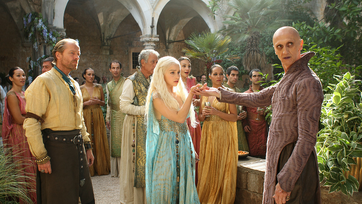 Jorah, daenerys and pyat 2x08