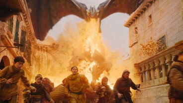 Drogon fa una strage