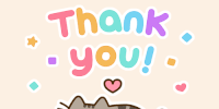 Image result for thank you pusheen gif