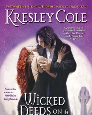 Wicked Deeds On A Winter S Night Immortals After Dark Iad Wiki Fandom