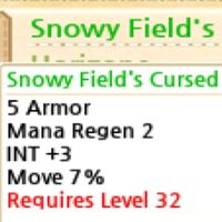 Snowy Field S Cursed Boots Imo The World Of Magic Wiki Fandom