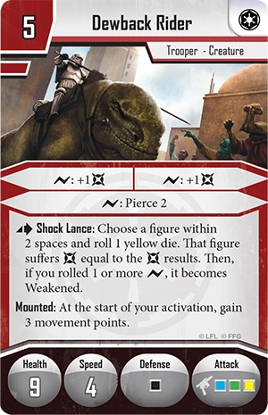 Image result for imperial assault dewback