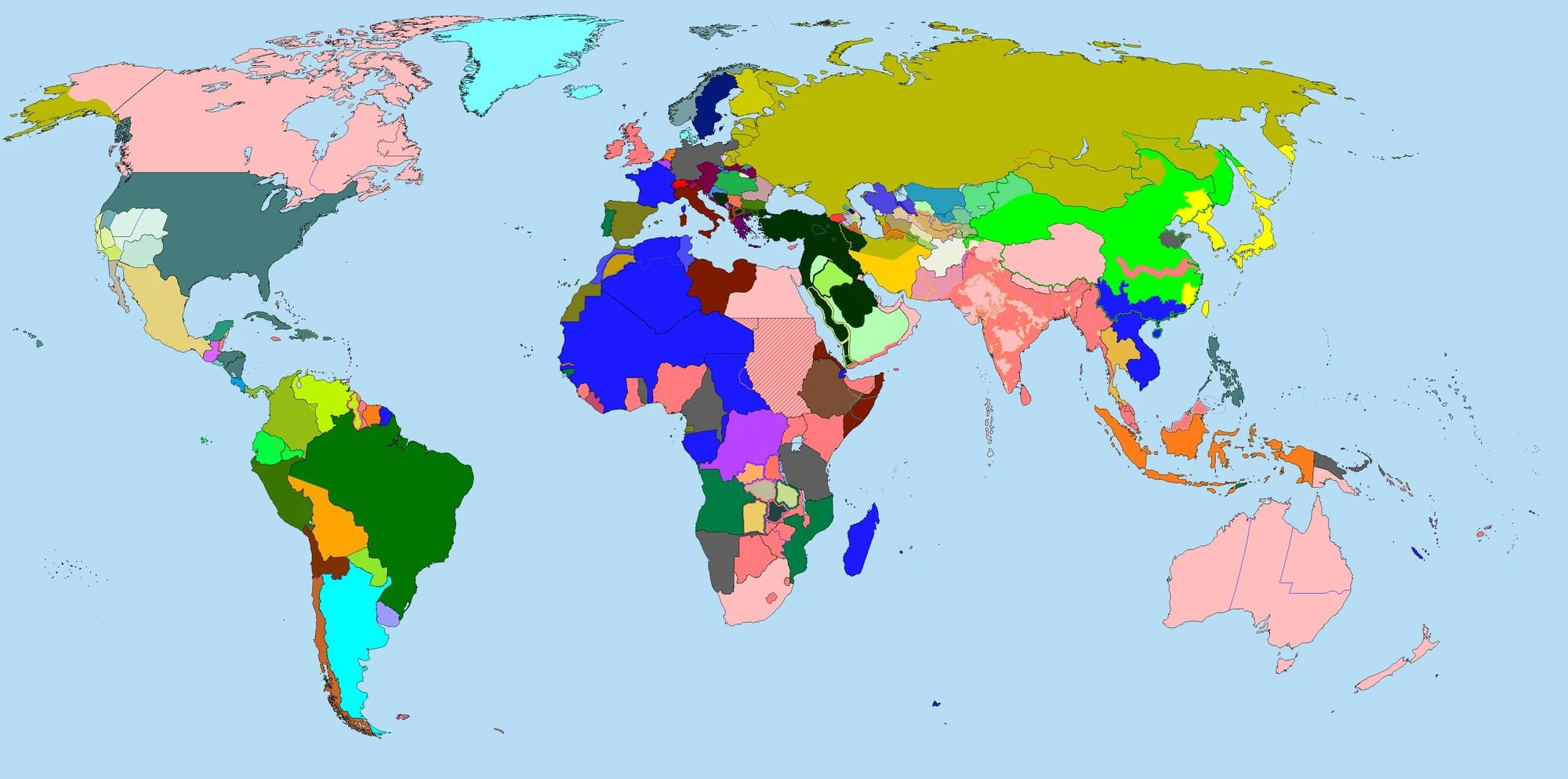 Image - EasternizedWorld in 1900.png | Alternative History | Fandom ...