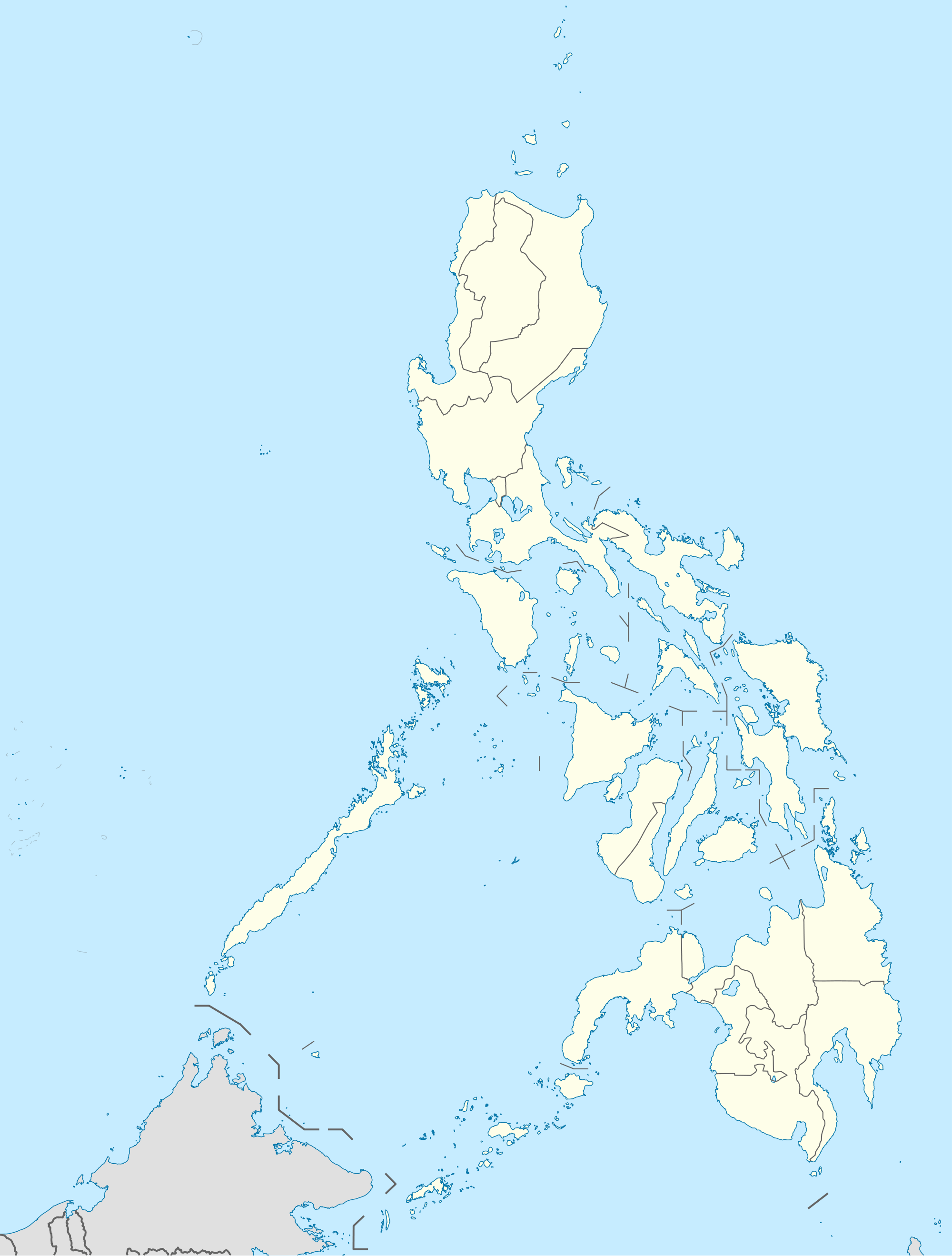 Image - Philippines location map.png | Implausable Alternate History ...