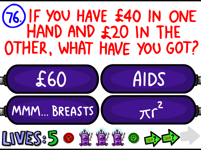 question 76 the impossible quiz 2 the impossible quiz the impossible quiz 2 answers