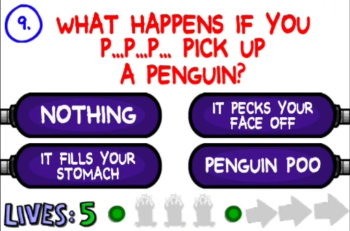 Answer To Question 15 On The Impossible Quiz