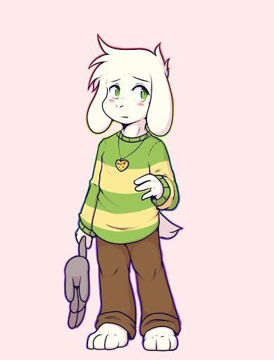 Asriel Dreemurr In A Locked Room Wiki Fandom - flower fell sans face roblox