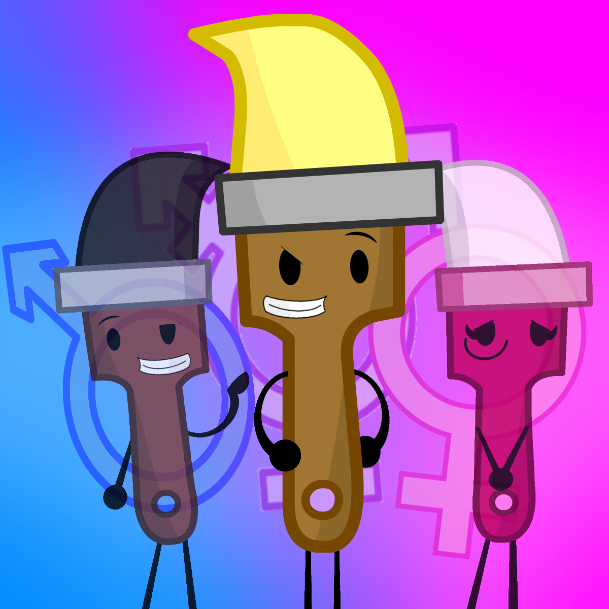 Image - Paintbrush wallpaper.png | Inanimate Insanity Wiki | FANDOM