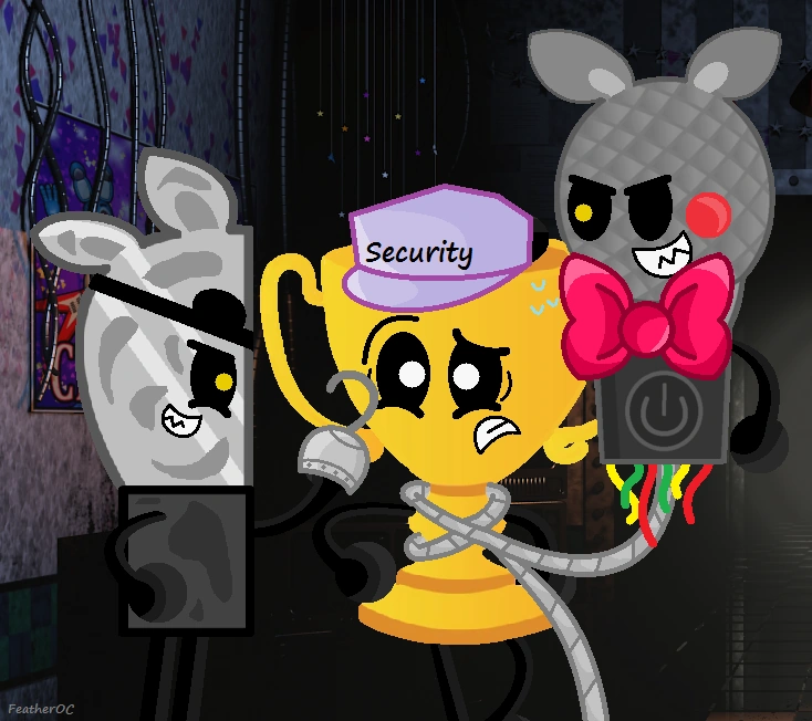 Image Trophy Has Been Caught By Knife And Microphone..png Inanimate