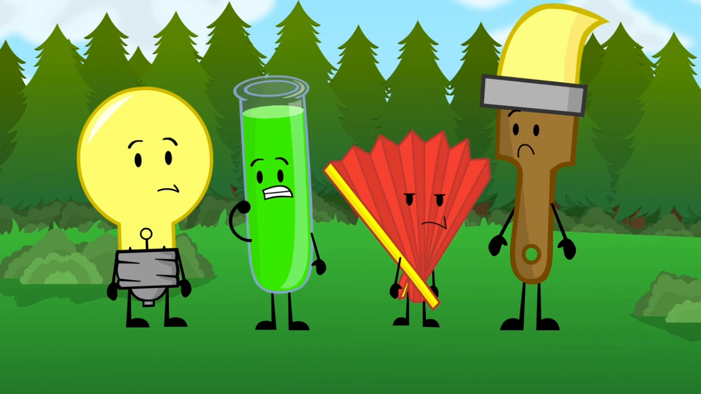 Image S2e9 lightbulb, test tube, fan and paintbrush.png Inanimate