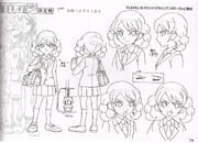 Gouenji Yuuka GO character design