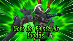 Gott der Finsternis Exodus