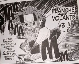 Planche Volante dans le manga