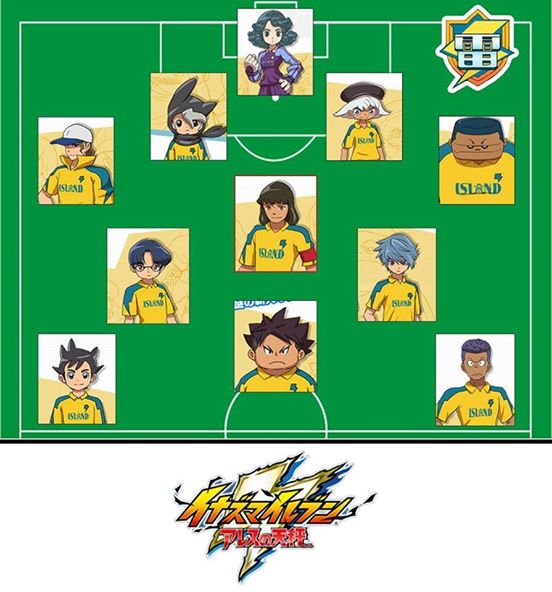 Imagen Raimon Ares Formación Inazuma Eleven Wiki Fandom 3004