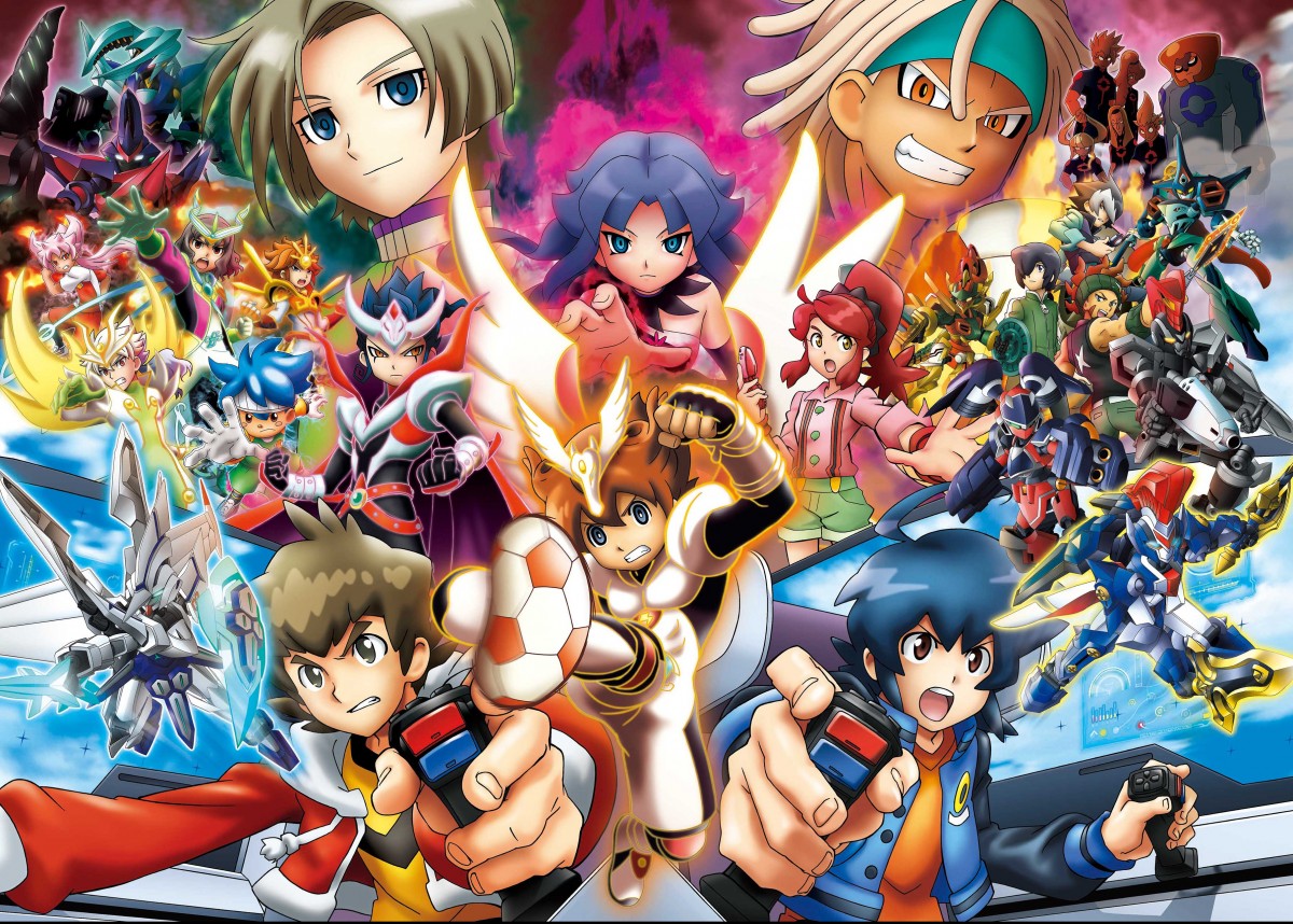 Wallpaper Inazuma Eleven Go Vs Danball Senki W Il Film Desktop Wallpaper Free
