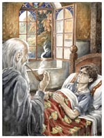 Gandalf en frodo