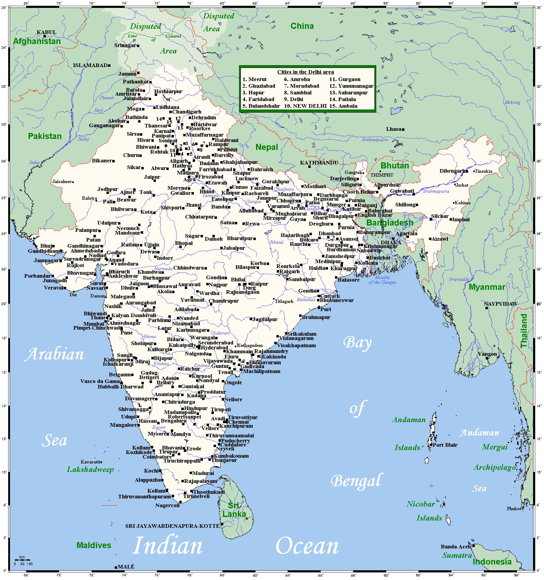 india map with all cities and towns List Of Cities And Towns In India India Fandom india map with all cities and towns