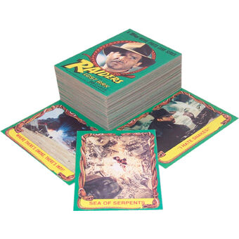 Raiders Of The Lost Ark Trading Cards Indiana Jones Wiki Fandom