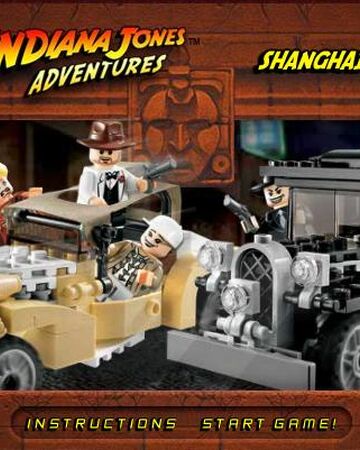 lego indiana jones car chase