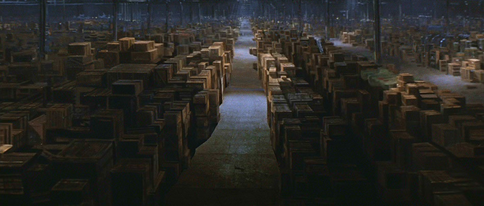 Image result for raiders of the lost ark storing the ark of the covenant