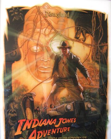 Indiana Jones Adventure Temple Of The Forbidden Eye Indiana