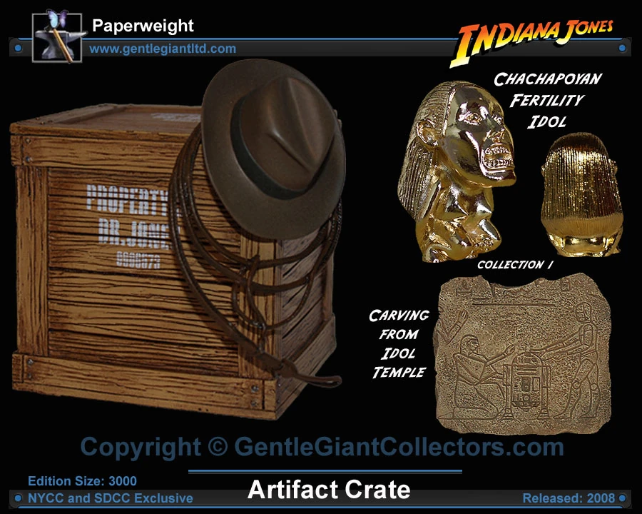Artifact Crate Paperweight Indiana Jones Wiki Fandom
