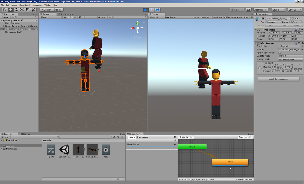 Rigged Character From Blender Fbx Not Supported Unity Forum