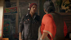 Betty odnajduje Delsina (inFamous Second Son)