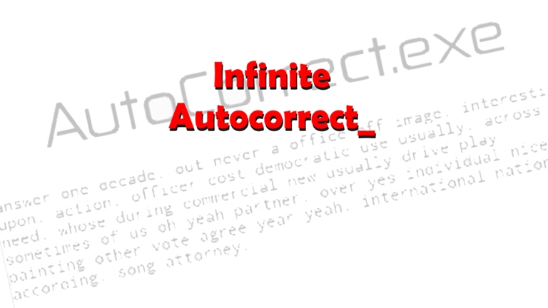 Infinite Autocorrect Infinite Autocorrect Roblox Wiki - roblox el diablo song