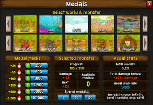 Scrn medals