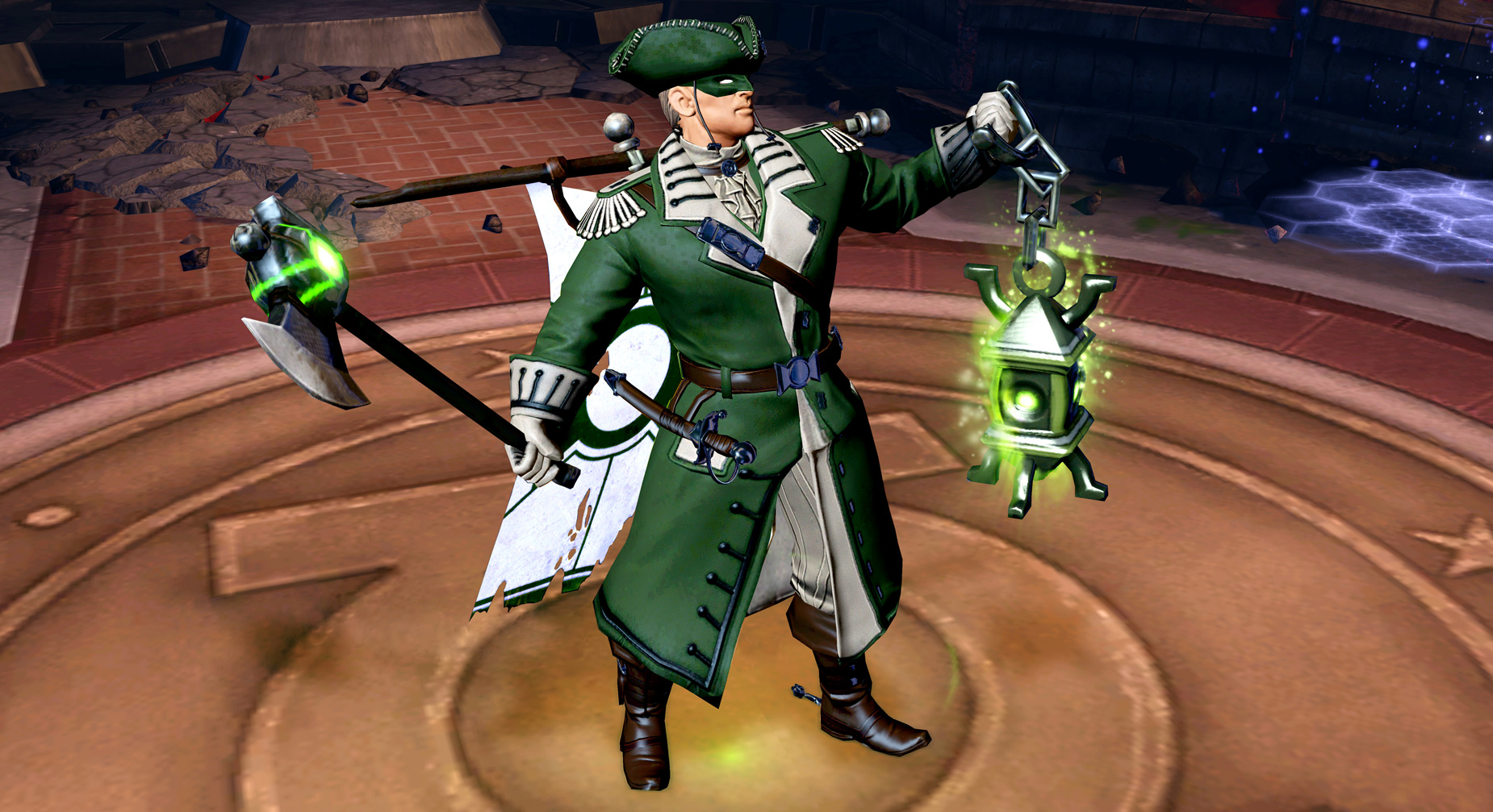 infinite crisis arcane green lantern statue