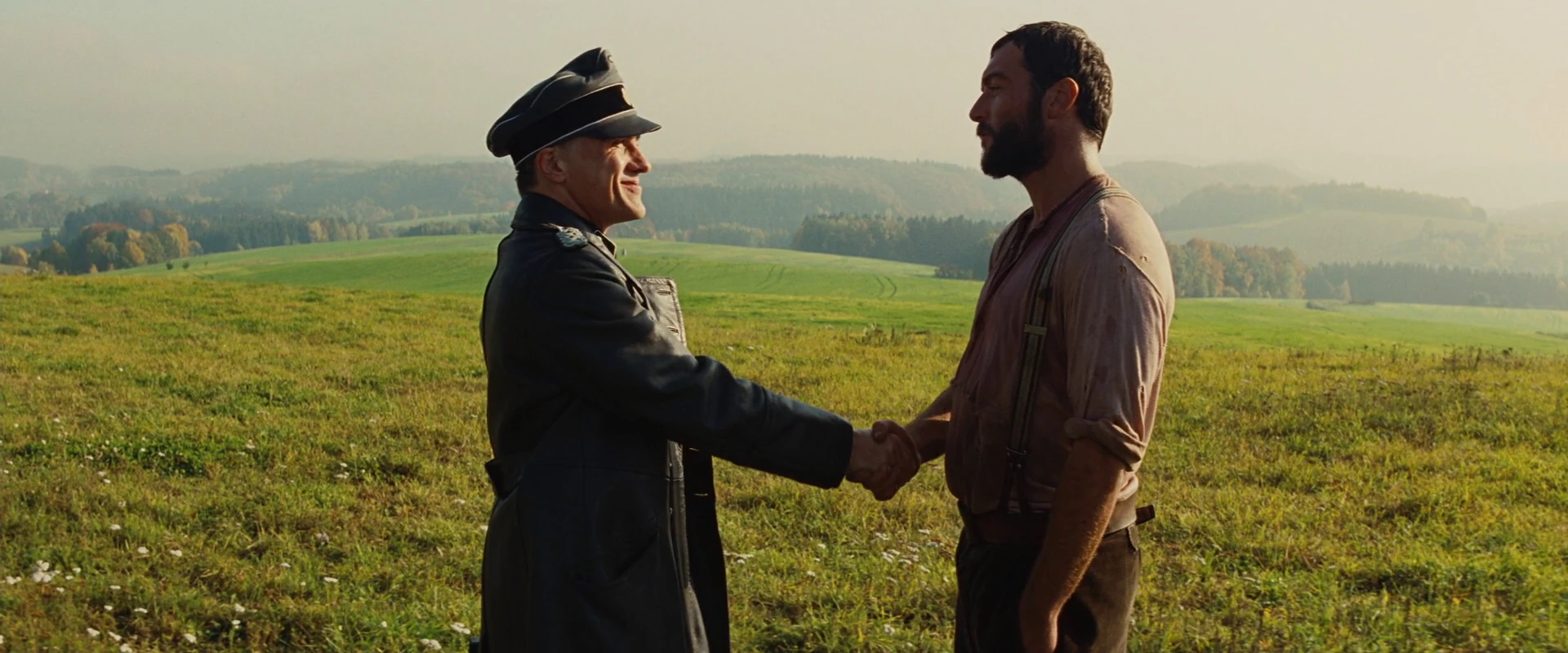 Image Hans Landa meets LaPadite.jpg Inglourious Basterds Wiki