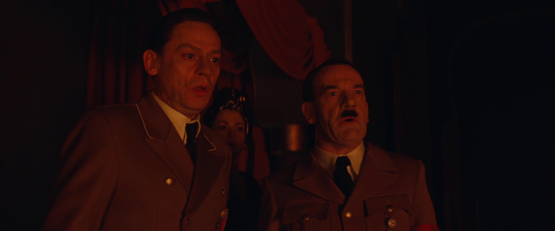 Image Hitler And Goebbels See Fire Inglourious Basterds Wiki Fandom Powered By Wikia