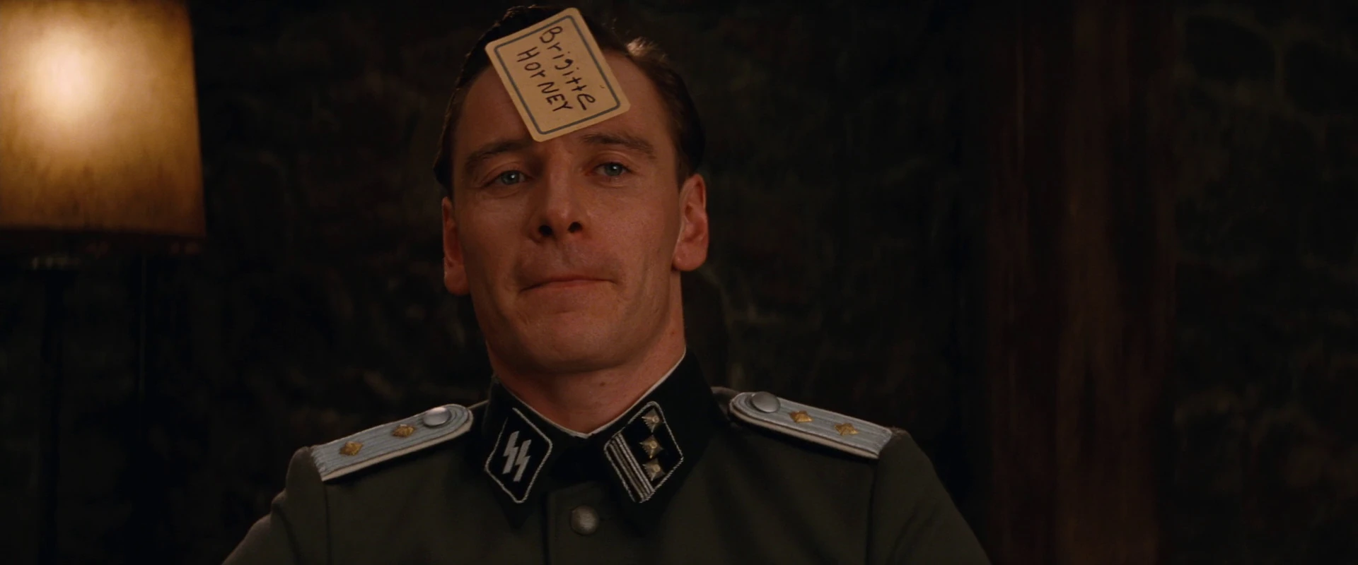Image Archie Hicox and his card name.jpg Inglourious Basterds Wiki